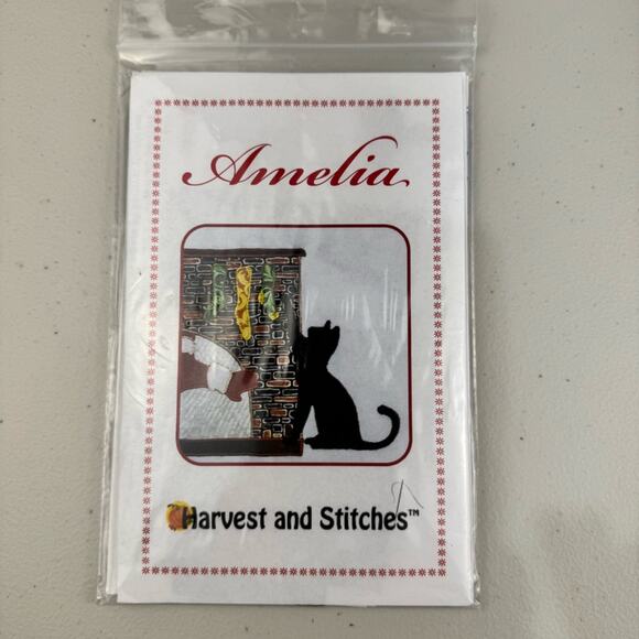 Harvest Snowflake Sunshine & Stitches Shop Hop Amelia Pattern 4 Cat Sew Patterns - Picture 8 of 12